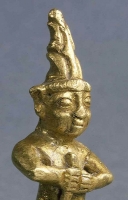 Figurine of a Hittite God in the Louvre Museum