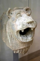 Lion passant at the Louvre Museum