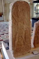 Stele of the Storm God Baal in the Louvre museum