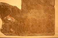 Reliefs of the Deportation of the Elamites  in the Louvre Museum
