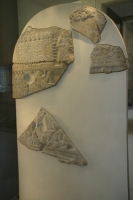 Stele of Vultures at the Louvre Museum