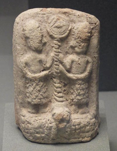  Small plaques or Teraphim, household gods Louvre