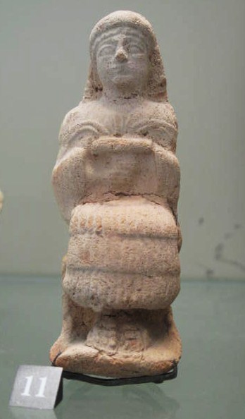  Small plaques or Teraphim, household gods Louvre