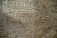 Transport timber Cedar of Lebanon, reliefs ot the Louvre Museum