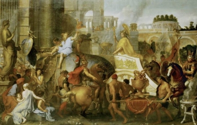 Alexander and his generals, in the Louvre Museum and in the Bible