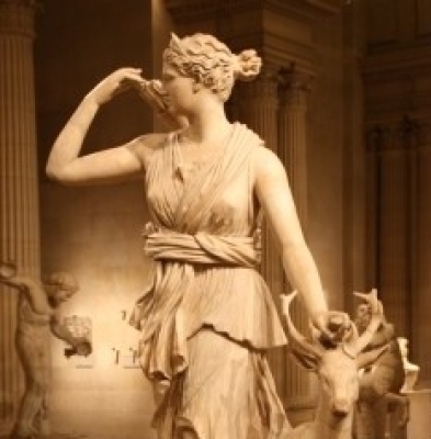 Artemis With a Doe and mother-goddess figures