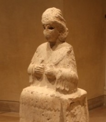 Statue of the Goddess Narundi in the Louvre Museum