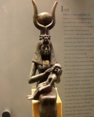 Isis nursing Horus , Virgin and Child and cult of mother goddesses