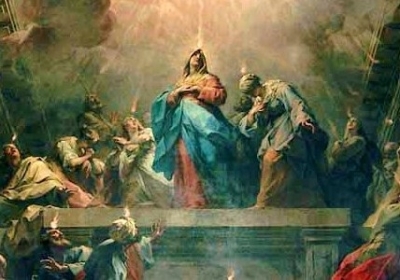 Pentecost, Painting of John Restout