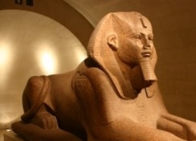 The Great Sphinx of the Louvre museum