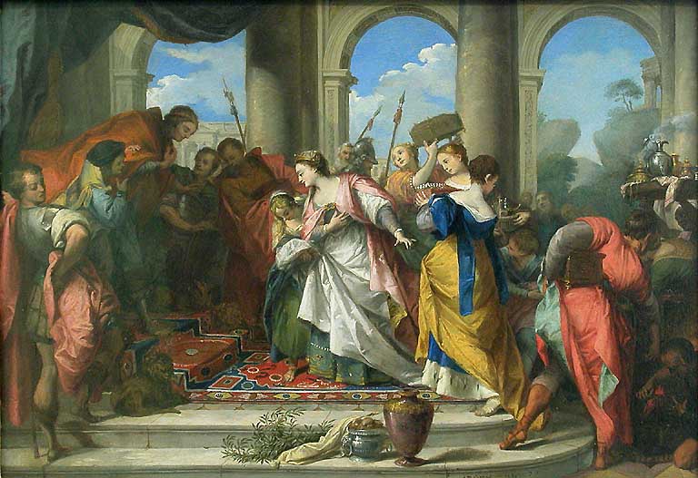  La visite de la reine de Saba